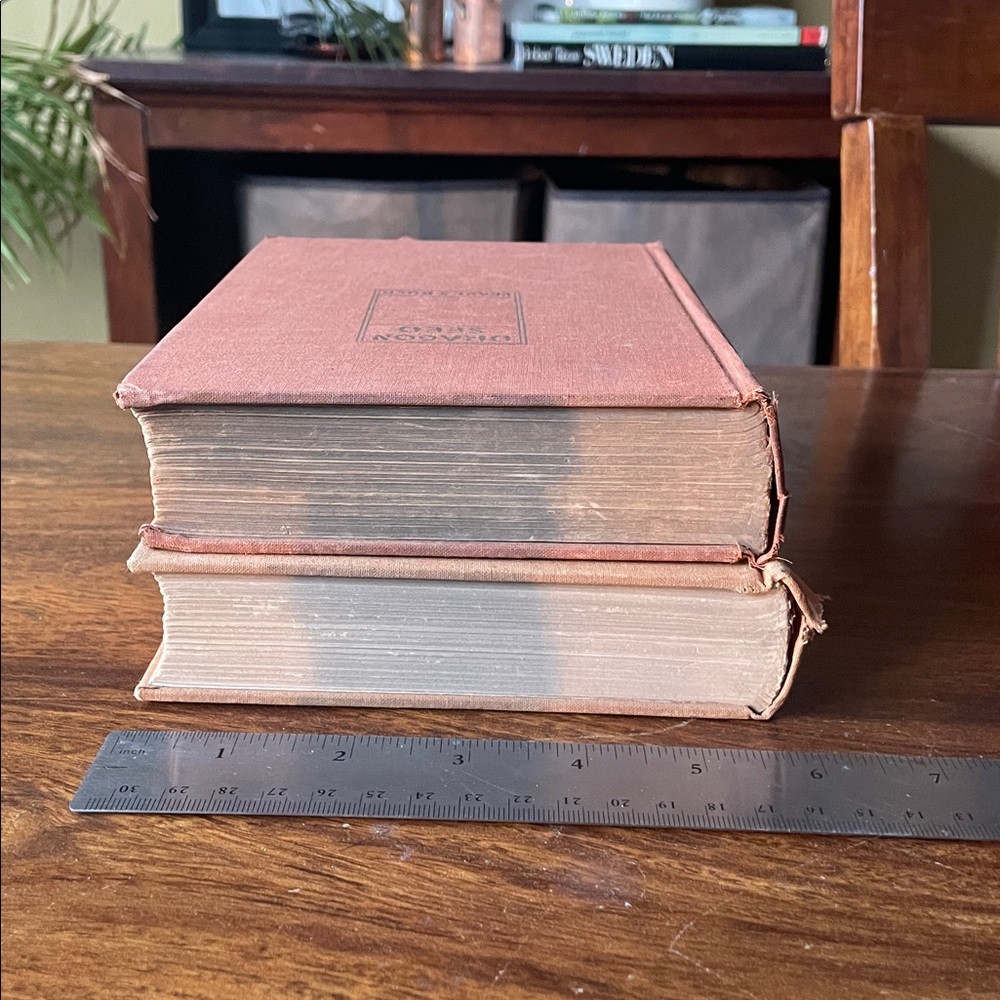 2 PEARL S BUCK Vintage Distressed Books Fighting Angel + Dragon Seed - Picture 4 of 14